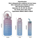 MotivBottle Kit - Garrafas Motivacionais para Sua Rotina   Limite de 1 peça por cliente!